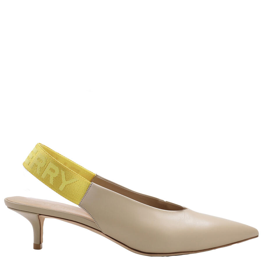 Burberry Malinda 40 Logo Slingback Pumps Cover