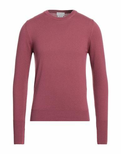 Ballantyne Man Sweater Pastel pink Cashmere Cover