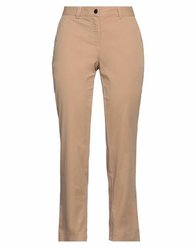 0039 Italy Woman Pants Sand Cotton, Elastane Cover