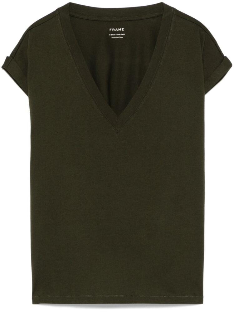 FRAME Easy T-shirt - Green Cover