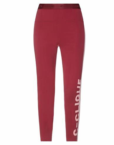 C-clique Woman Leggings Brick red Polyamide, Elastane Cover