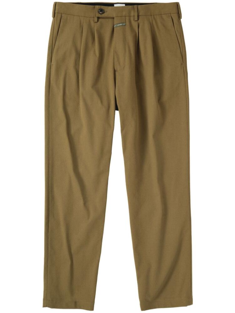 Closed straight-leg cotton chino trousers - Neutrals Cover