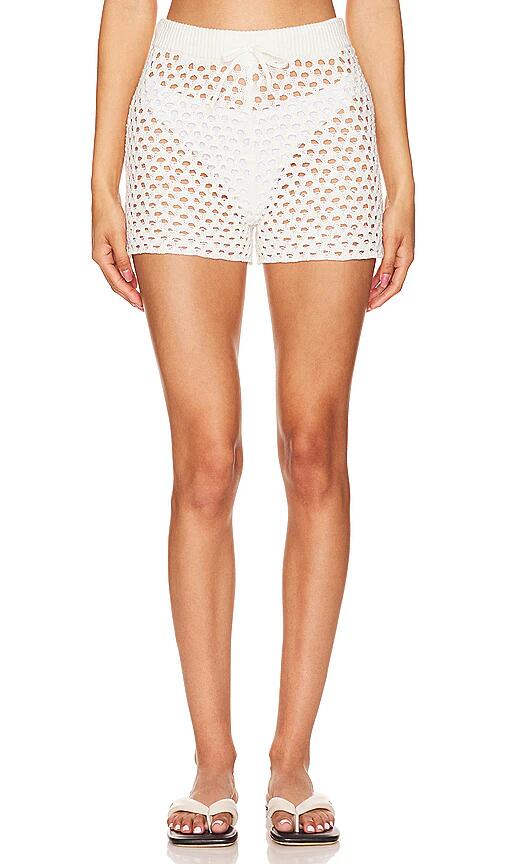 LNA Laura Short in Ivory Cover