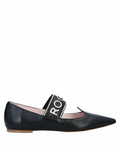 Roger Vivier Woman Ballet flats Black Soft Leather Cover