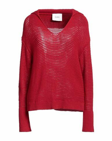 Nude Woman Sweater Burgundy Virgin Wool, Cashmere Cover