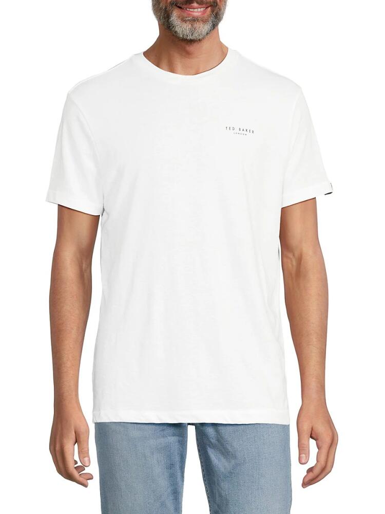 Ted Baker London Men's Logo Crewneck Tee - White Cover