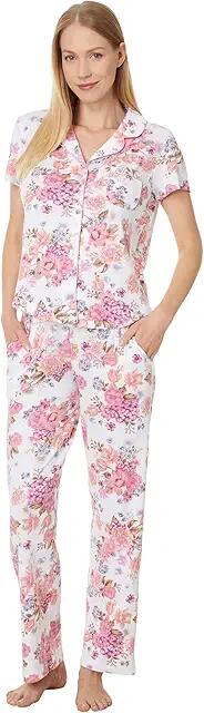 Karen Neuburger Petite Short Sleeve Girlfriend PJ (Blooming Bouquet) Women's Pajama Sets Cover