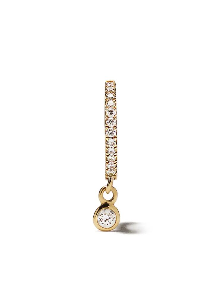 We by WHITEbIRD 18kt yellow gold Ada diamond single earring Cover