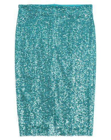 Mr Massimo Rebecchi Woman Midi skirt Azure Viscose, Elastane, Polyester Cover