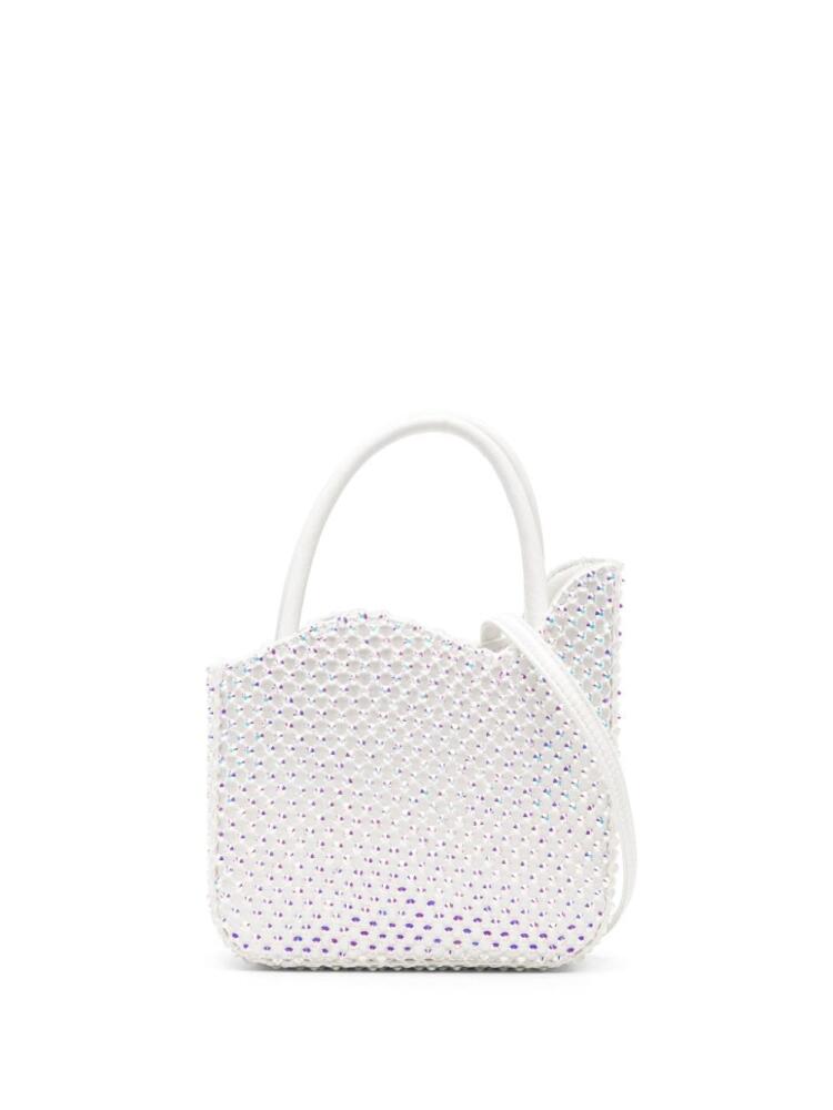 Le Silla mini Ivy shoulder bag - White Cover