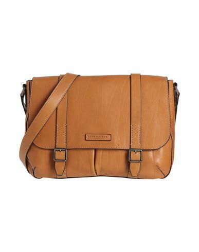 The Bridge Man Cross-body bag Camel Cow leather Cover