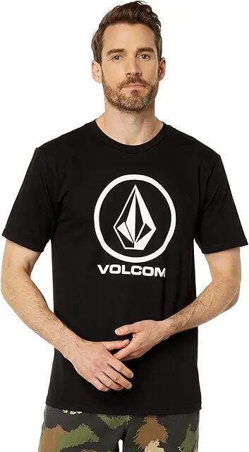 Volcom Crisp Stone Short Sleeve Tee (Black 2) Men's T Shirt Cover