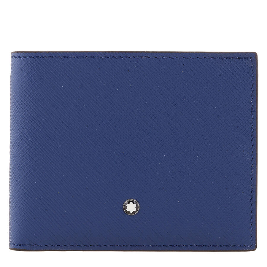 Montblanc Blue Leather Sartorial 6CC Wallet Cover