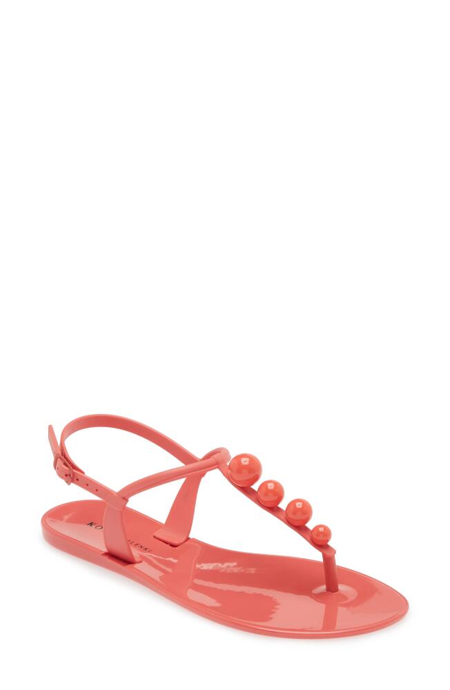 KOKO + PALENKI Rhea Jelly Slingback Sandal in Red Cover