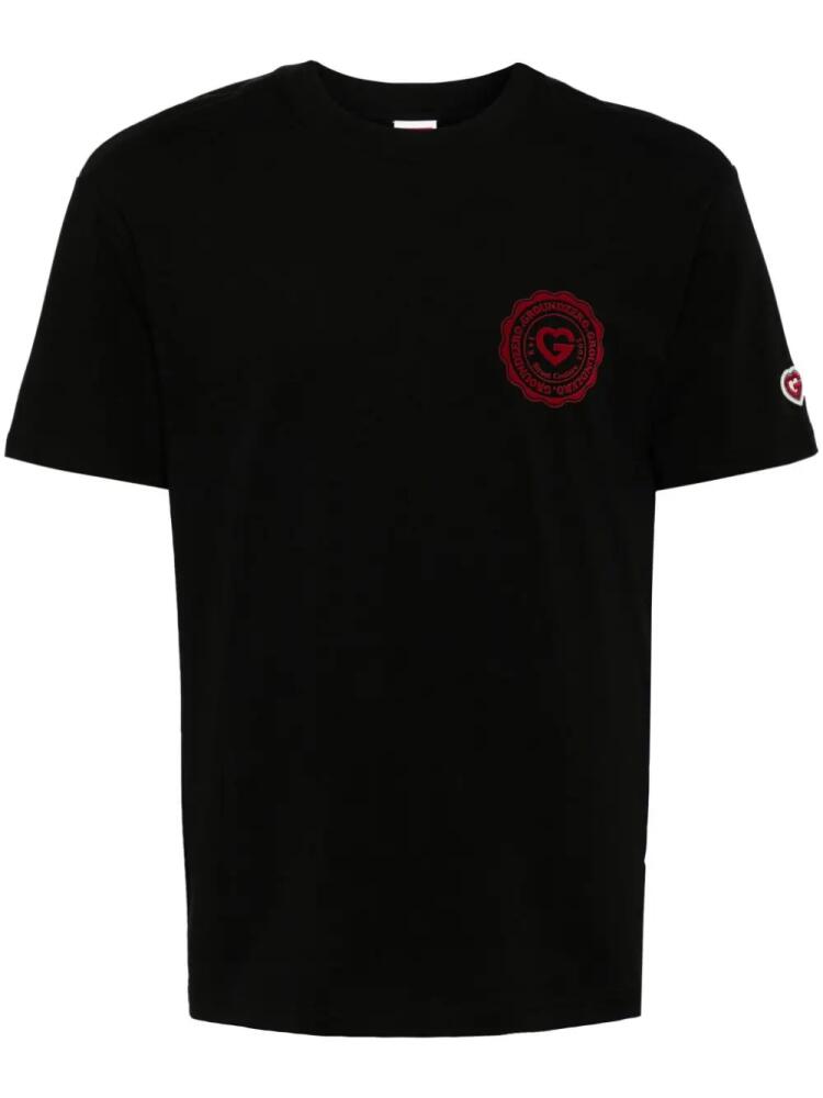 Ground Zero logo-print cotton T-shirt - Black Cover