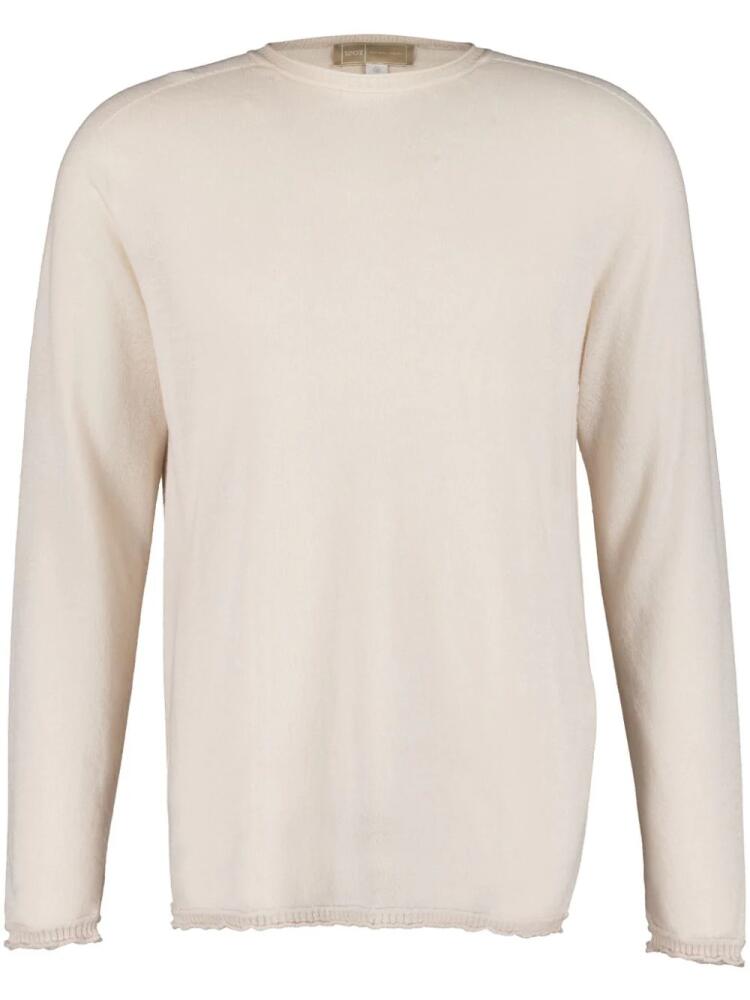 120% Lino crew-neck linen jumper - Neutrals Cover