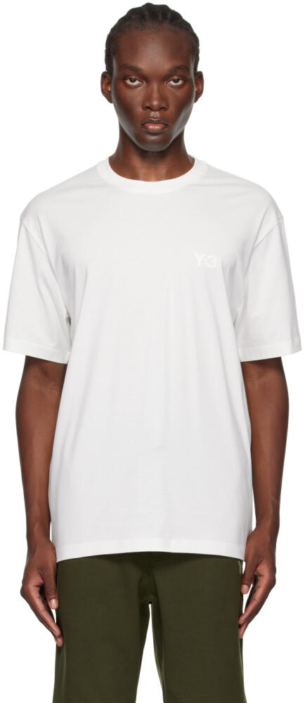 Y-3 White Regular T-Shirt Cover