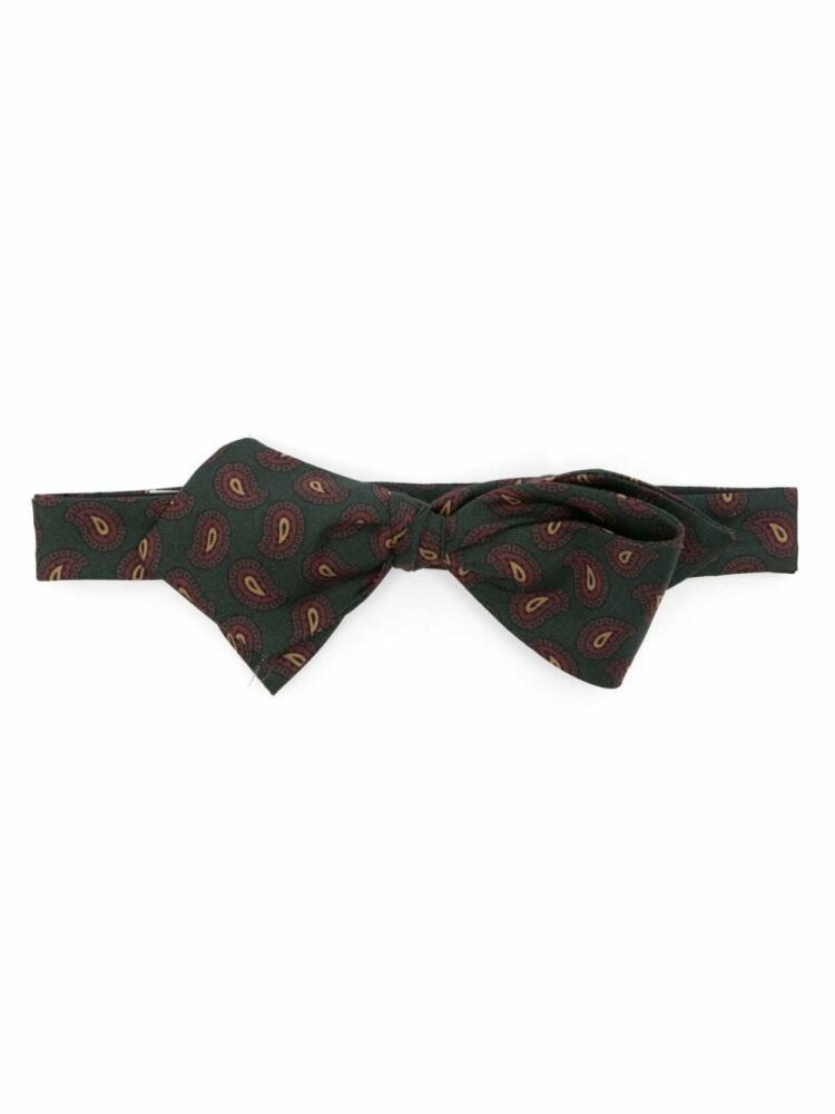 Polo Ralph Lauren silk bow tie - Green Cover