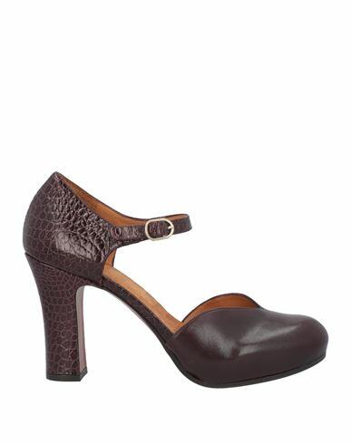 Chie Mihara Woman Pumps Burgundy Leather Cover