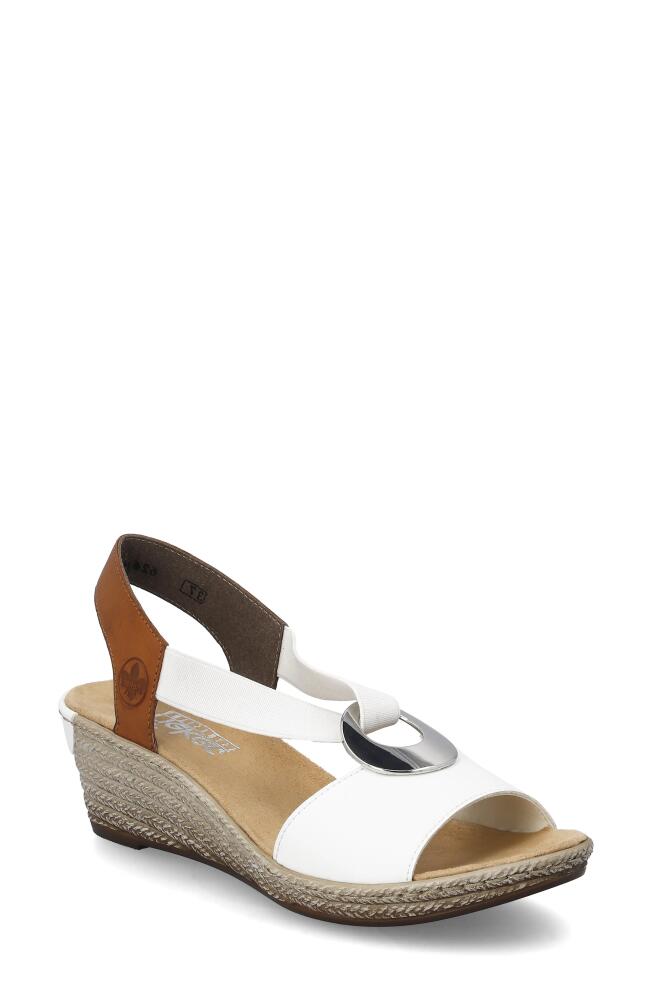 Rieker Fanni H6 Sandal in Weiss Cayenne Cover