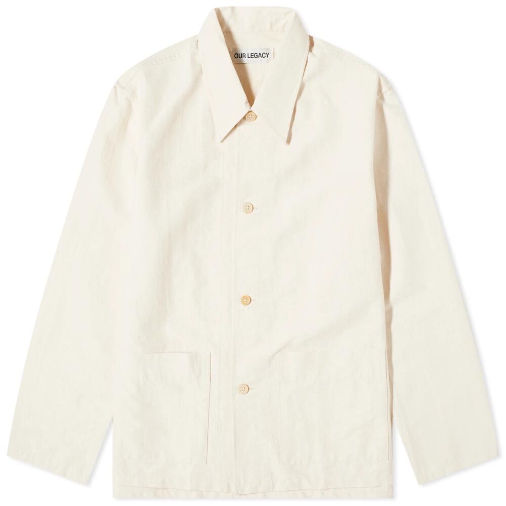 Our Legacy Men's Haven Jacket in White Cover