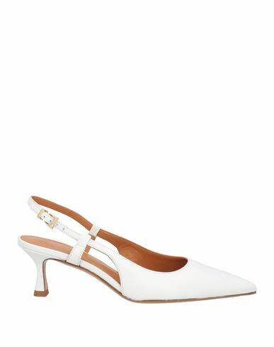 Guglielmo Rotta Woman Pumps White Leather Cover