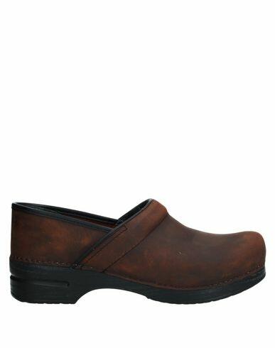 Dansko Man Mules & Clogs Dark brown Soft Leather Cover