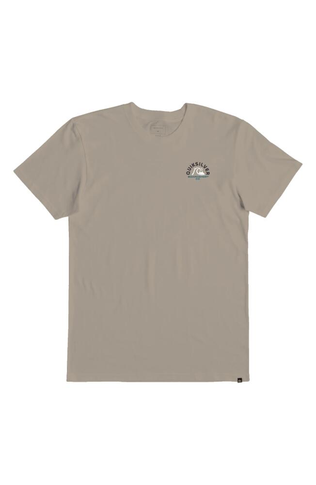 Quiksilver Ice Cold Graphic T-Shirt in Plaza Taupe Cover