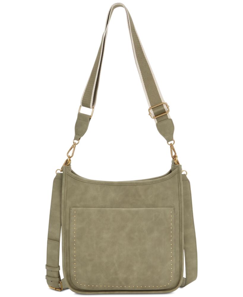 Style & Co Whipstitch Medium Crossbody, Created for Macy's - Hazy Sage Cover