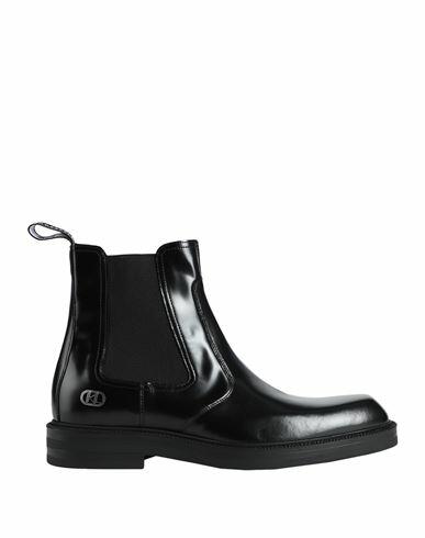 Karl Lagerfeld Man Ankle boots Black Soft Leather Cover