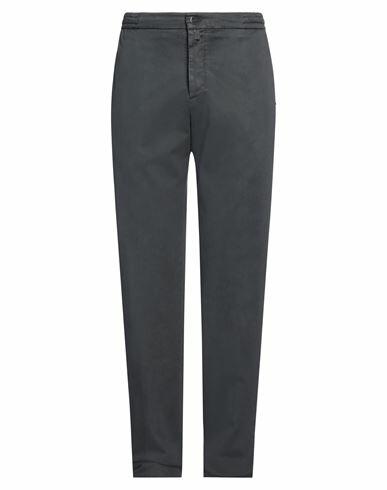 Kiton Man Pants Grey Lyocell, Cotton, Elastane Cover