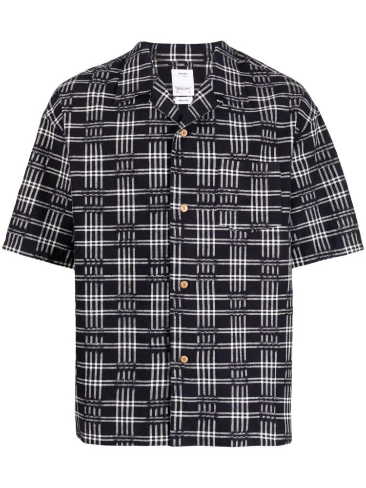 visvim Crosby check-pattern shirt - Blue Cover