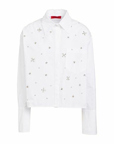 Max & co. Sorriso Woman Shirt White Cotton Cover