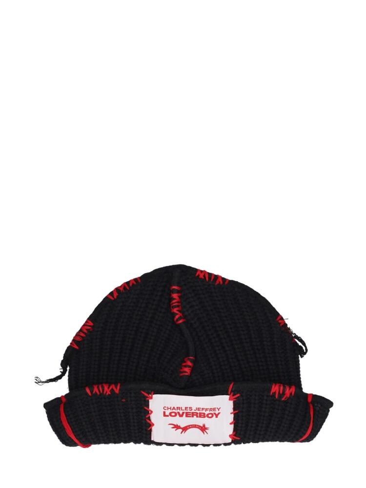 CHARLES JEFFREY LOVERBOY Carolean Cotton Beanie Cover