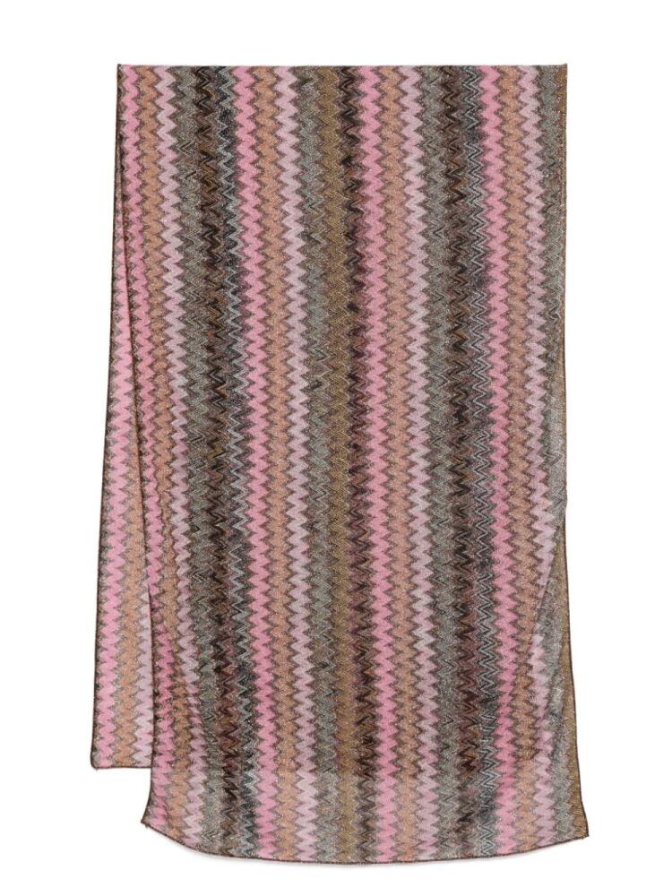 Missoni zigzag scarf - Pink Cover