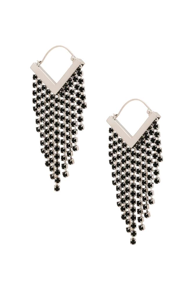 Isabel Marant Metal Jungle Earring in Metallic Silver Cover