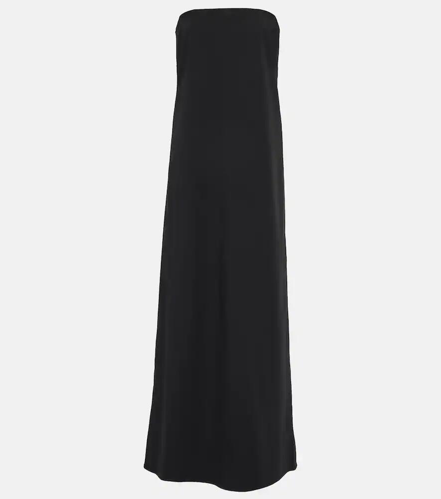 CO Strapless virgin wool-blend maxi dress Cover