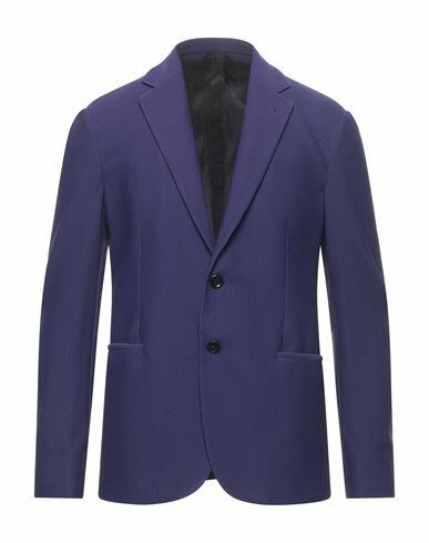 Giorgio Armani Man Blazer Purple Polyamide, Elastane Cover