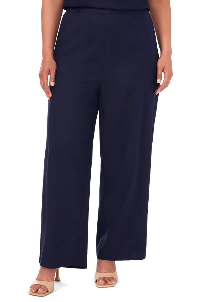 halogen(r) Linen Blend Pants in Classic Navy Cover