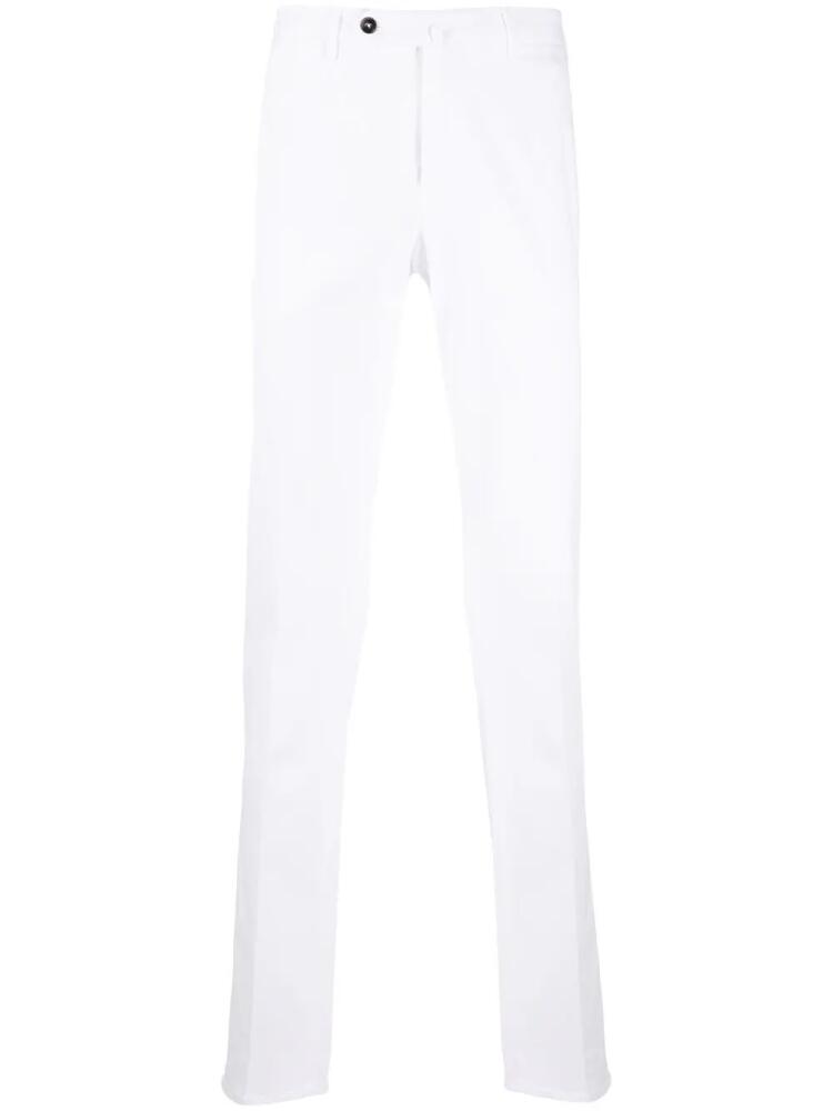 PT Torino mid-rise straight-leg trousers - White Cover