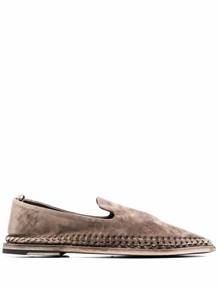 Officine Creative Miles suede espadrilles - Brown Cover