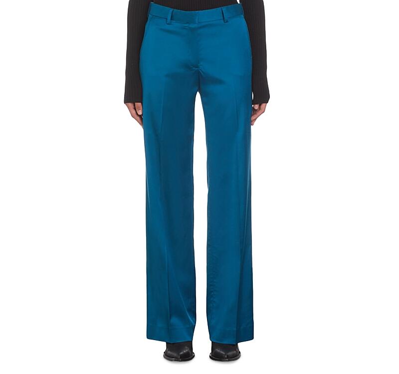 The Kooples Sateen Straight Leg Pants Cover