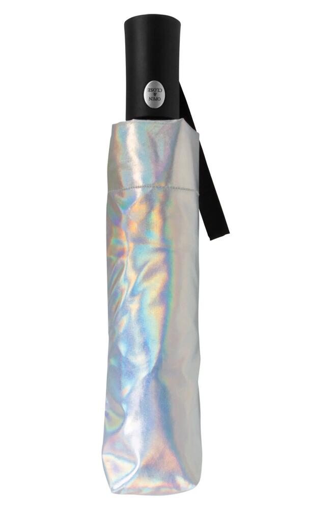 ShedRain Iridescent Auto Open Compact Umbrella Cover