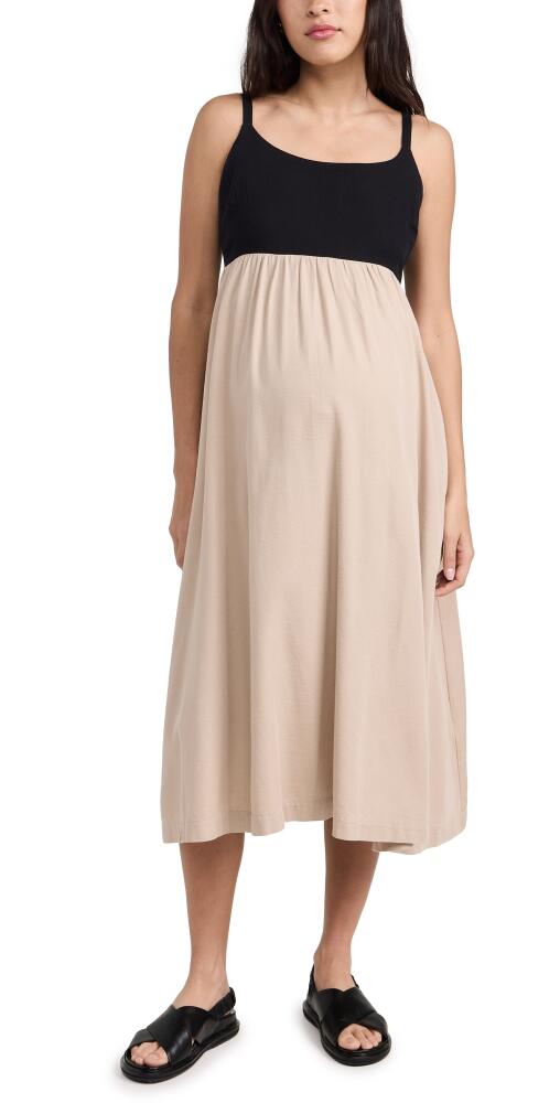 HATCH The Mona Dress Sand/Black Cover