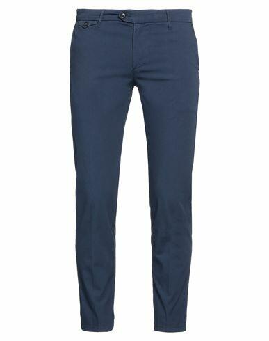 0/zero Construction Man Pants Navy blue Organic cotton, Elastane Cover