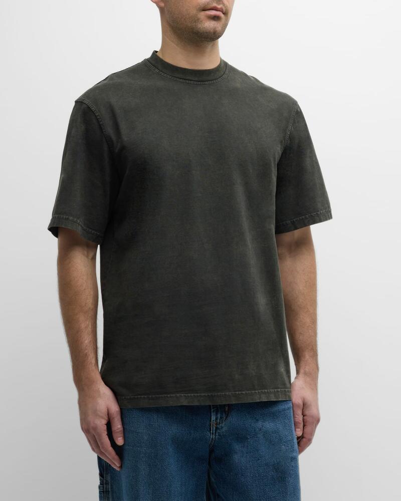 AGOLDE Men's Asha Mock-Neck T-Shirt Cover