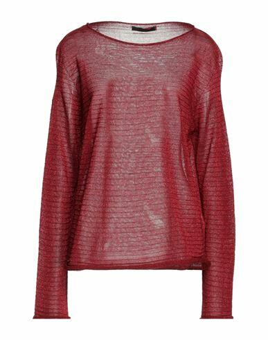 Mr Massimo Rebecchi Woman Sweater Red Viscose, Polyamide, Lurex Cover