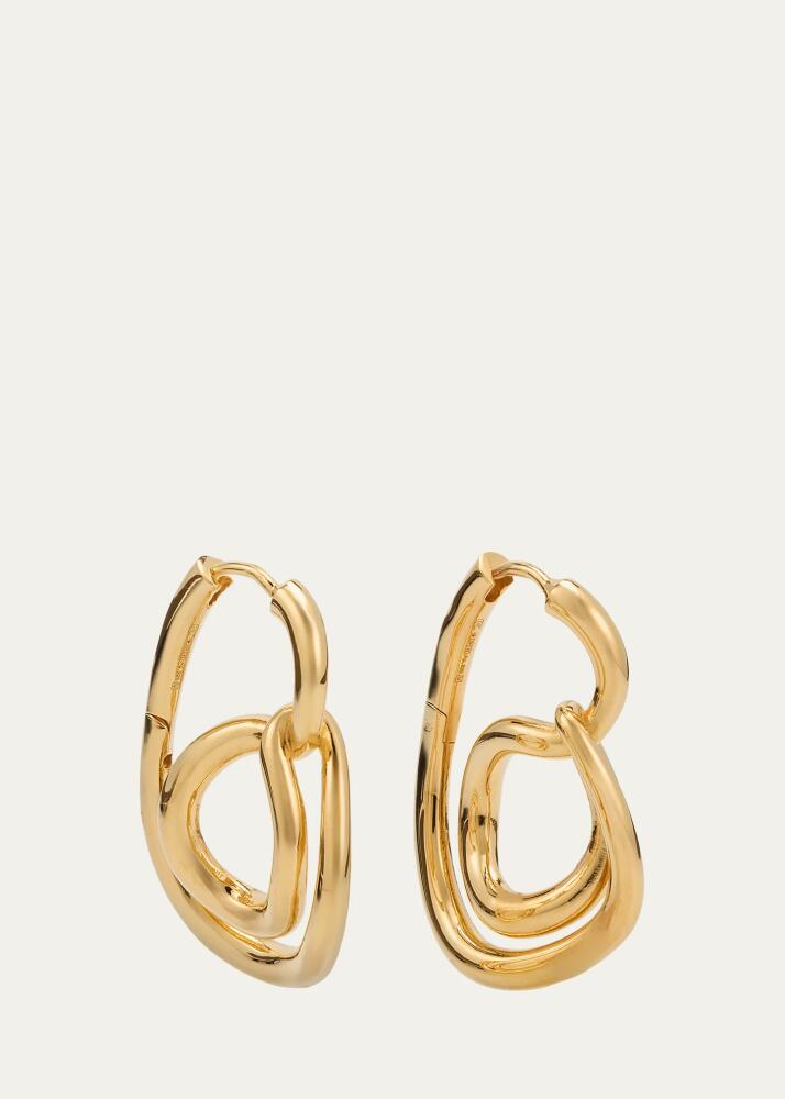 Charlotte Chesnais 18K Gold Vermeil Creole Lasso Earrings Cover