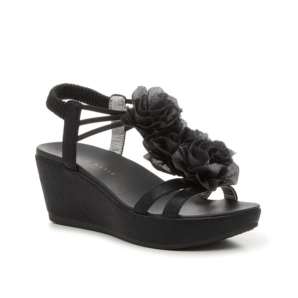 Kelly & Katie Cayla Wedge Sandal | Women's | Black Cover