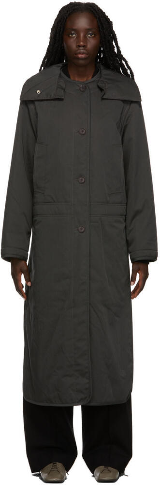 LEMAIRE Reversible Grey Military Coat Cover